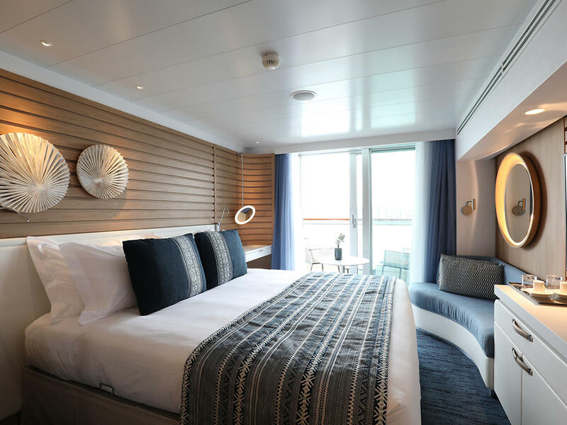 Upper Decks Balcony Stateroom